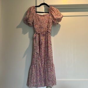 Julia Jordan Floral Tie Dress NWT